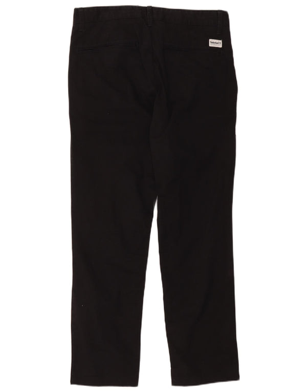 Timberland Pantalones chinos ajustados para hombre W32 L32 Algodón negro
