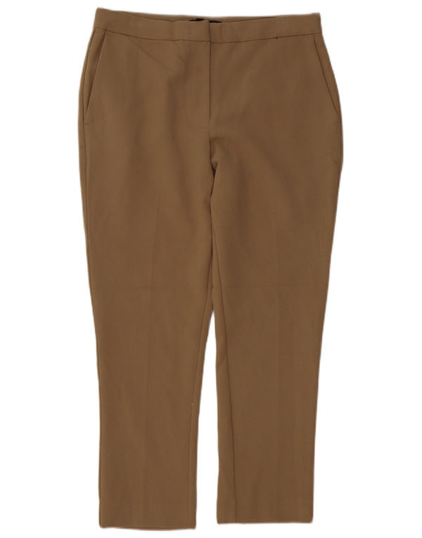 Marks & Spencer Damen Autograph Chinohose UK 10 Small W32 L25 Braun