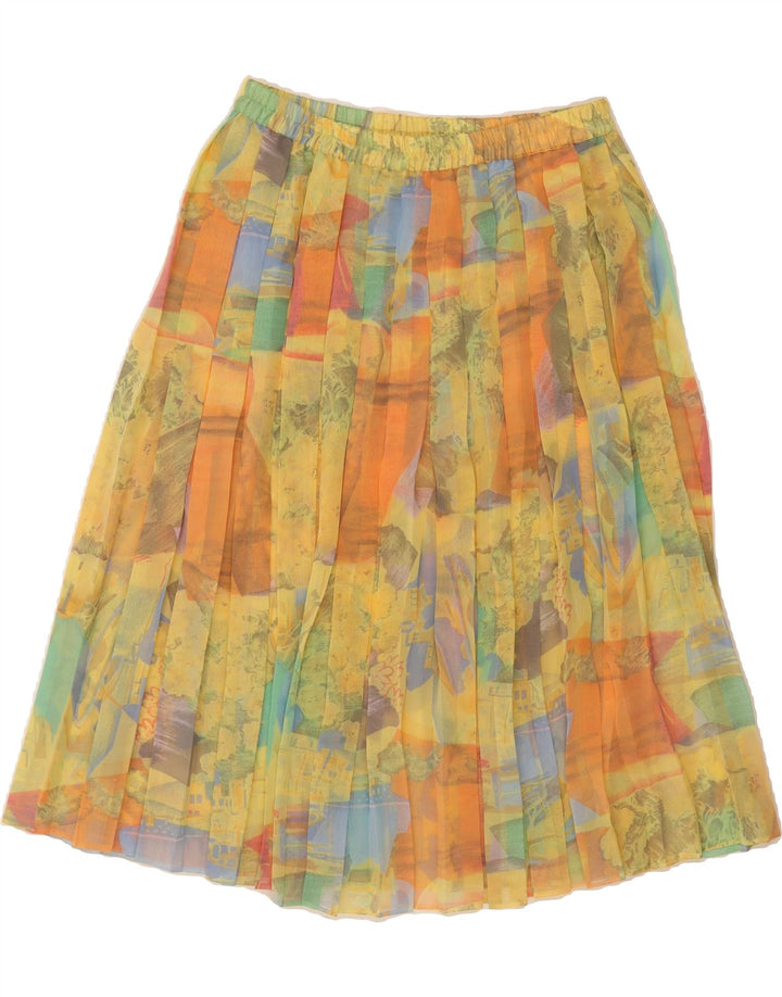 VINTAGE Womens Abstract Pattern A-Line Skirt W32 Large  Multicoloured Vintage Vintage and Second-Hand Vintage from Messina Hembry 