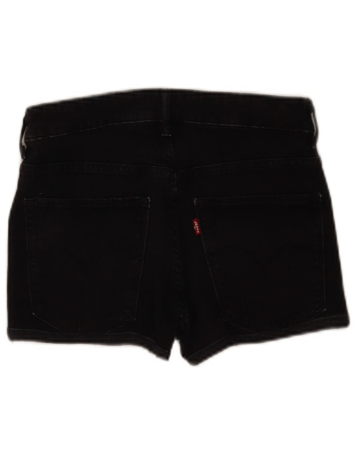 Levi's Womens Denim Hot Pants W28 Medium  Black Cotton