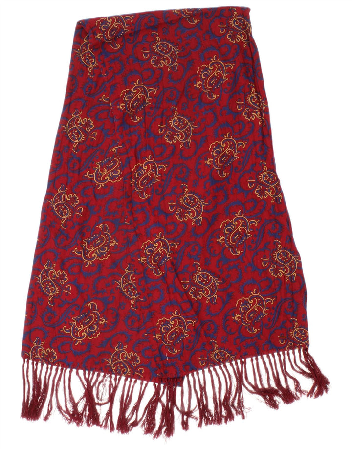 Tootal Mens Scarf One Size Red Paisley