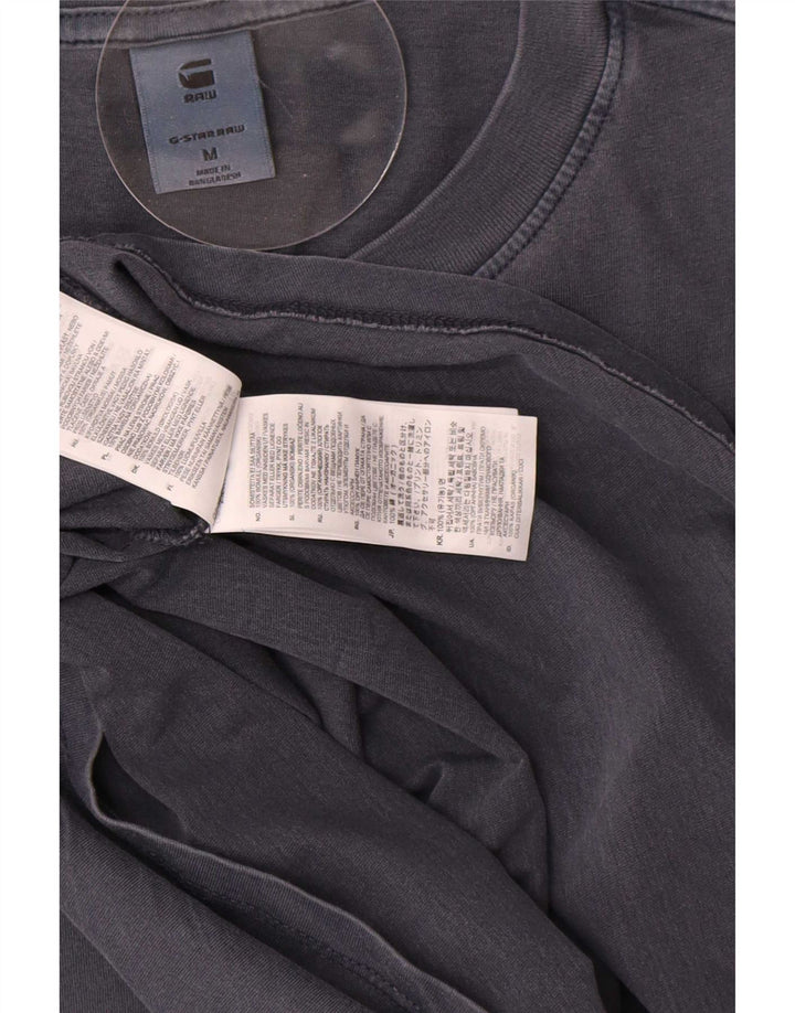 T-shirt da uomo G-Star Top in cotone blu navy medio