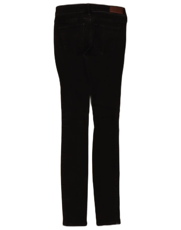 Hollister Dame Super Skinny Jeans med lav talje US 00 2XS W23 L30 Sort