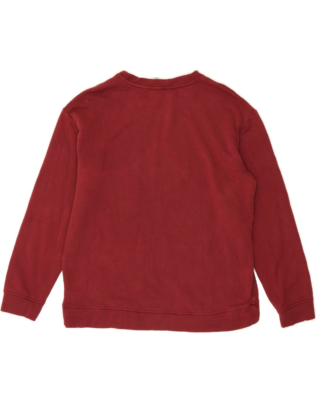 ORVIS Womens Sweatshirt Jumper UK 14 Medium Burgundy Modal Vintage Orvis and Second-Hand Orvis from Messina Hembry 