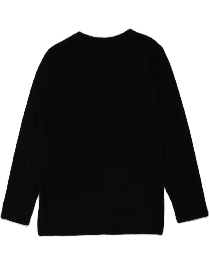 LEVI'S Boys Graphic Top Long Sleeve 11-12 Years Black Cotton | Vintage Levi's | Thrift | Second-Hand Levi's | Used Clothing | Messina Hembry 