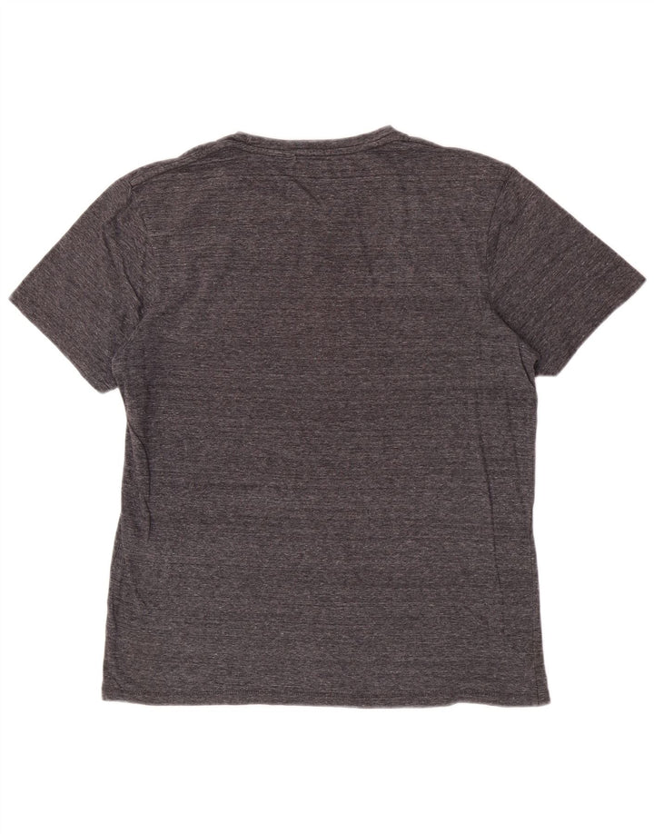Levi's Womens T-Shirt Top UK 16 Large Grey Flecked