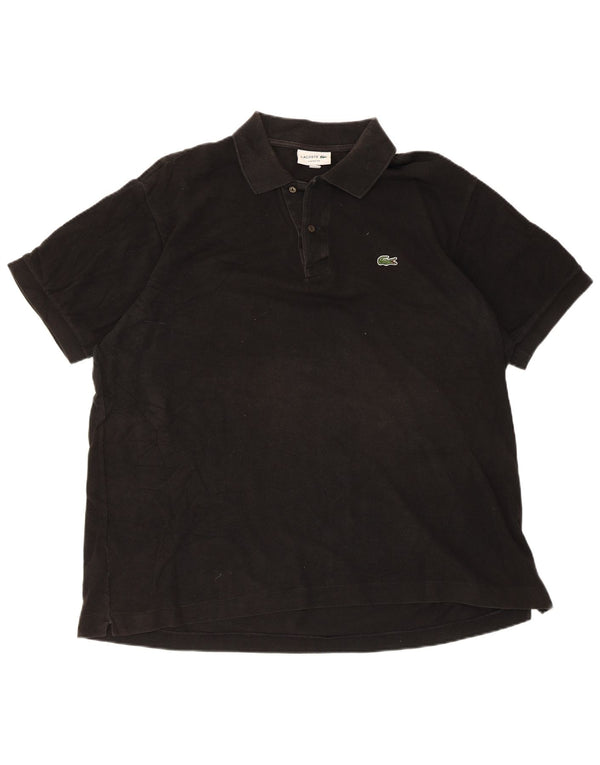 Lacoste Mens Classic Fit pólóing 7-es méretű 2XL fekete pamut