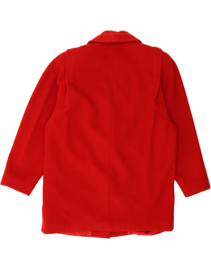 ELENA MIRO Womens 2 Button Blazer Jacket UK 16 Large Red Wool Vintage ELENA MIRO and Second-Hand ELENA MIRO from Messina Hembry 