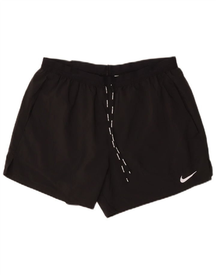 Short de sport Nike Dri Fit pour hommes, grand, noir, polyester