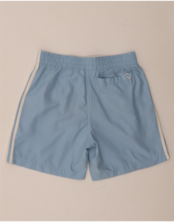 Adidas Mens Swimming Shorts Small Blue Polyester