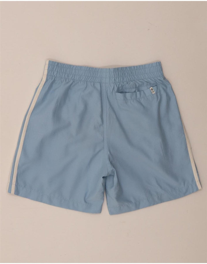 Pantaloncini da bagno da uomo Adidas piccoli blu in poliestere