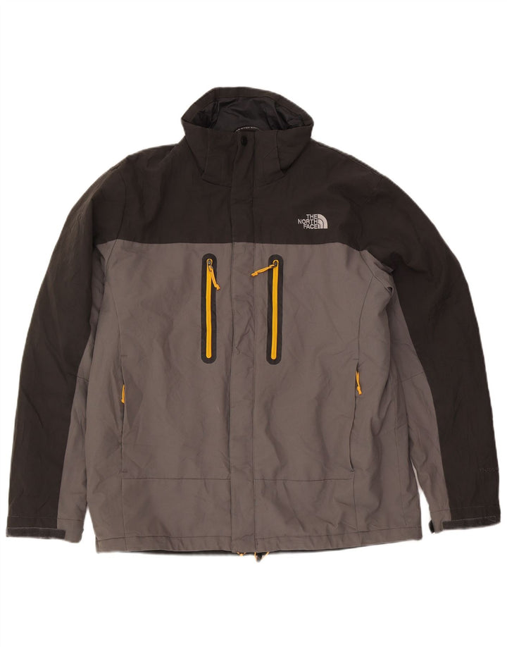 The North Face Mens Windbreaker Jacket UK 40 Large Grey Polyester