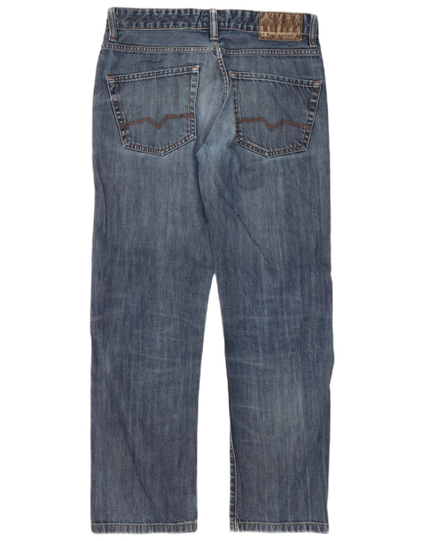 Hugo Boss Mens Straight Jeans W32 L30 Blue