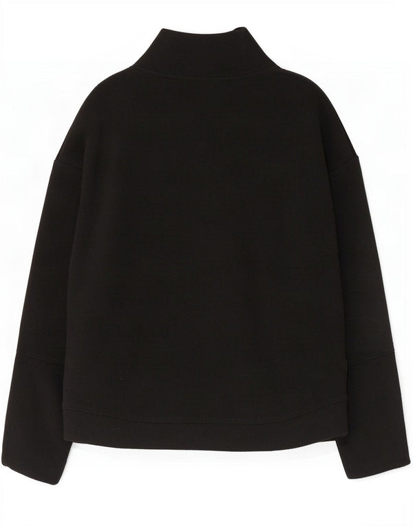 Jumper de lã gráfico oversized feminino Under Armour Reino Unido 10 pequeno preto