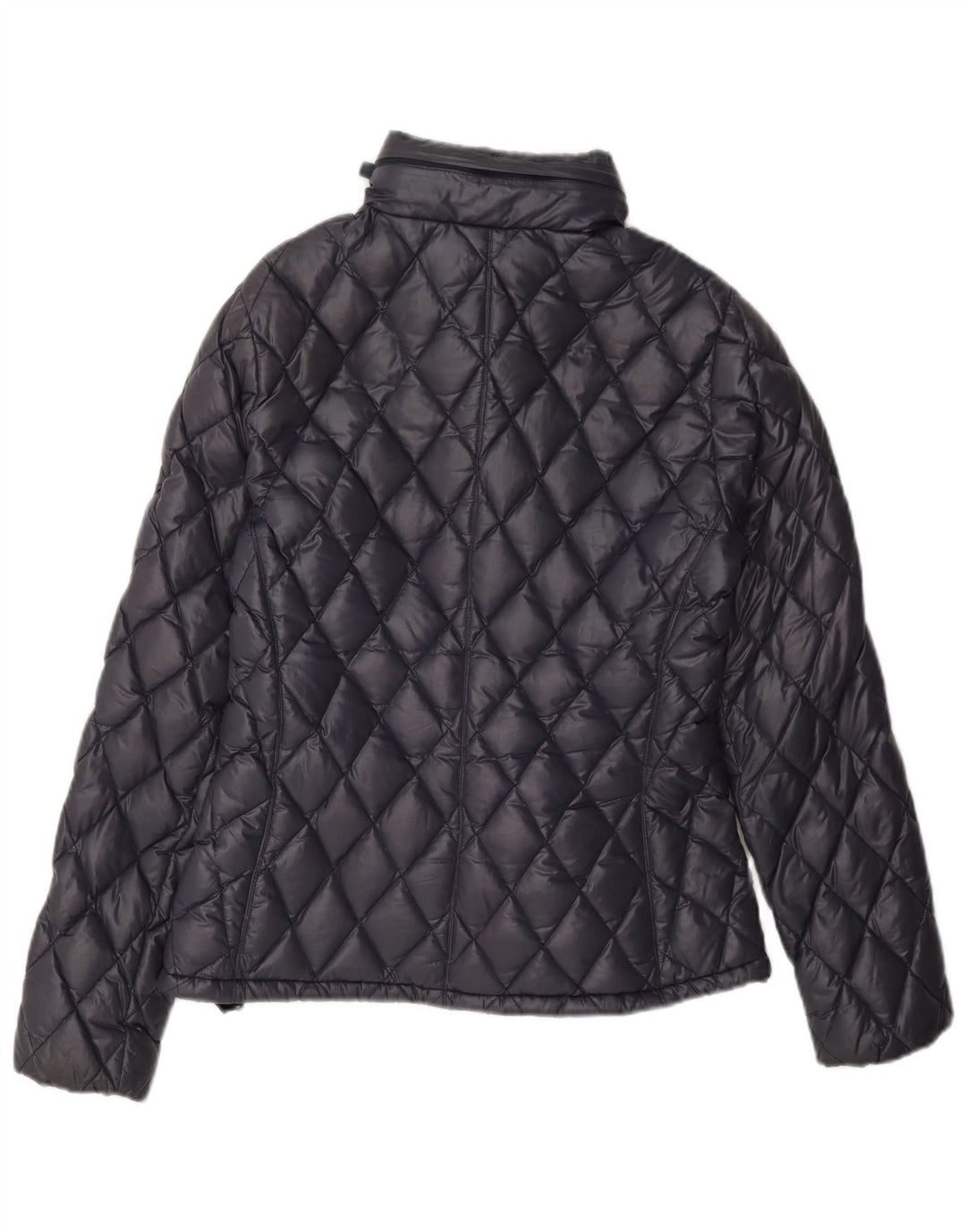 Aspesi Damen Steppjacke UK 10 Small Marineblau Polyamid