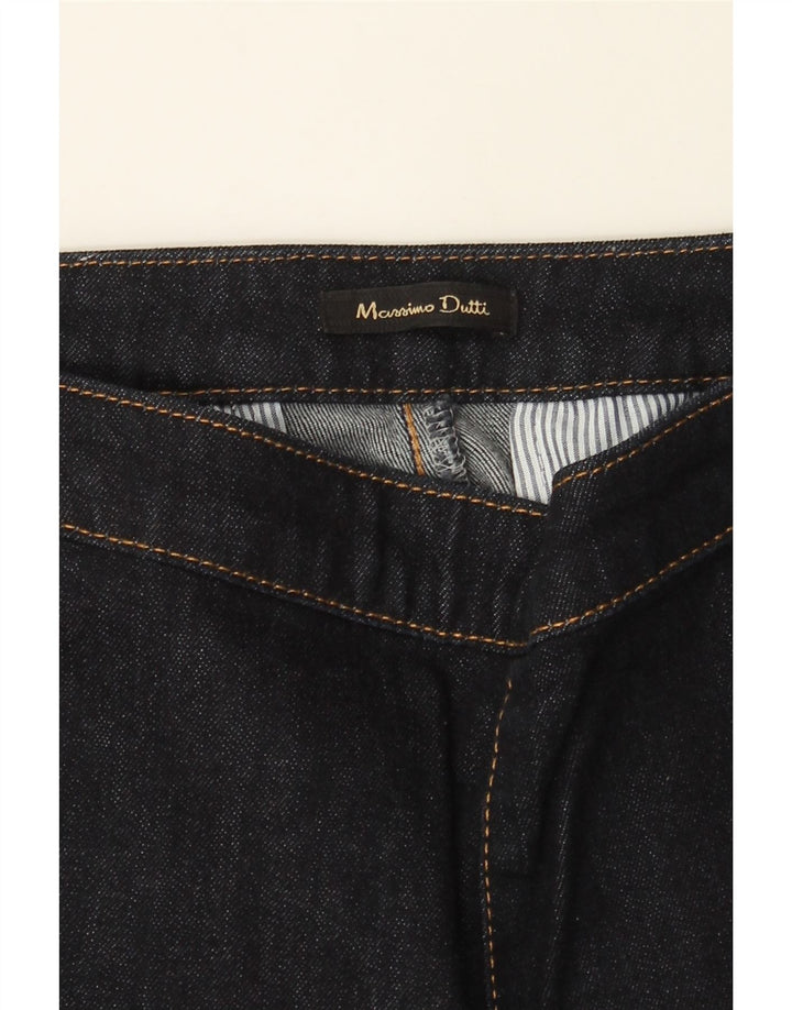 MASSIMO DUTTI Womens Straight Jeans EU 40 Medium W30 L28 Navy Blue Vintage Massimo Dutti and Second-Hand Massimo Dutti from Messina Hembry 