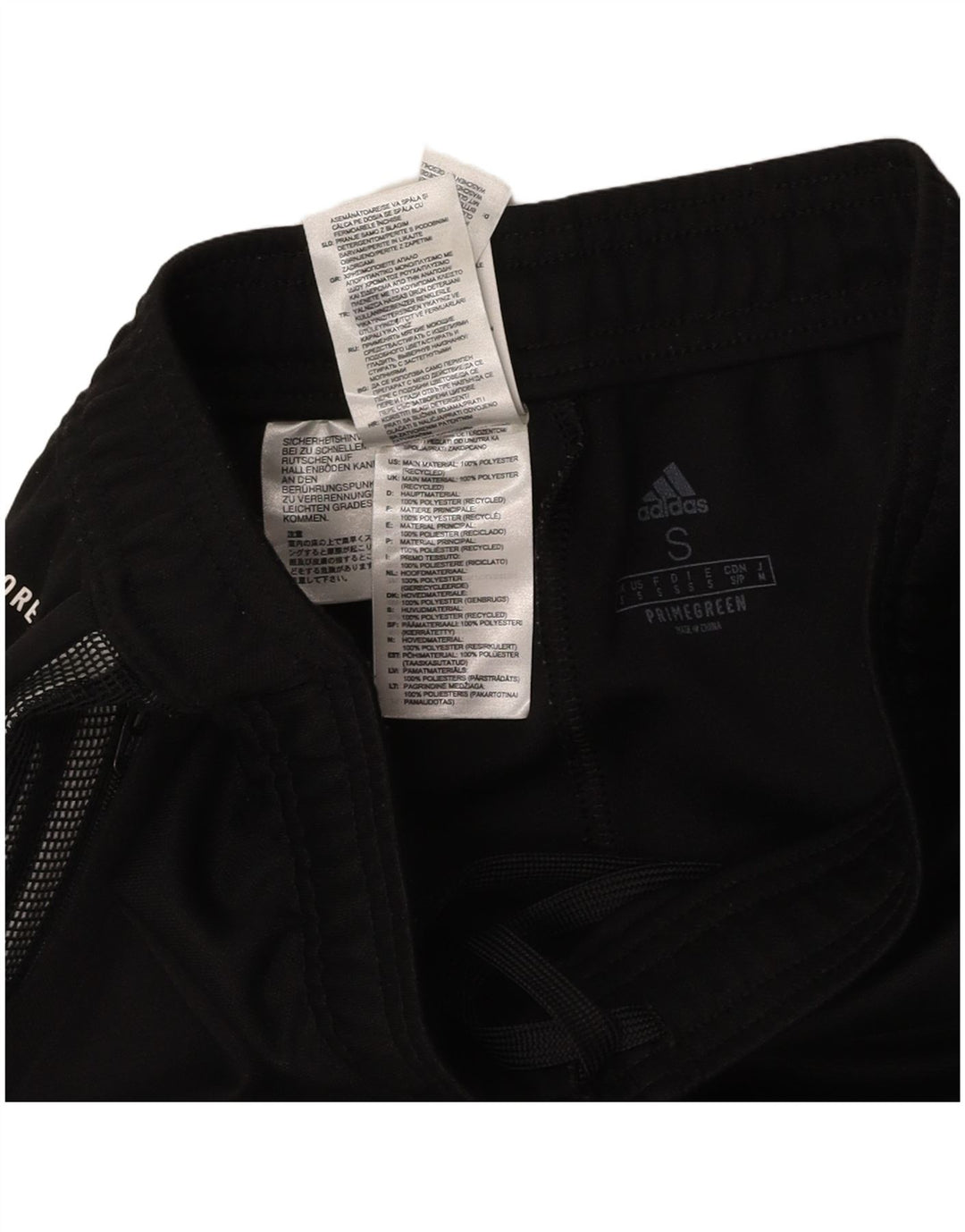 ADIDAS Mens Aeroready Tracksuit Trousers Small  Black Polyester