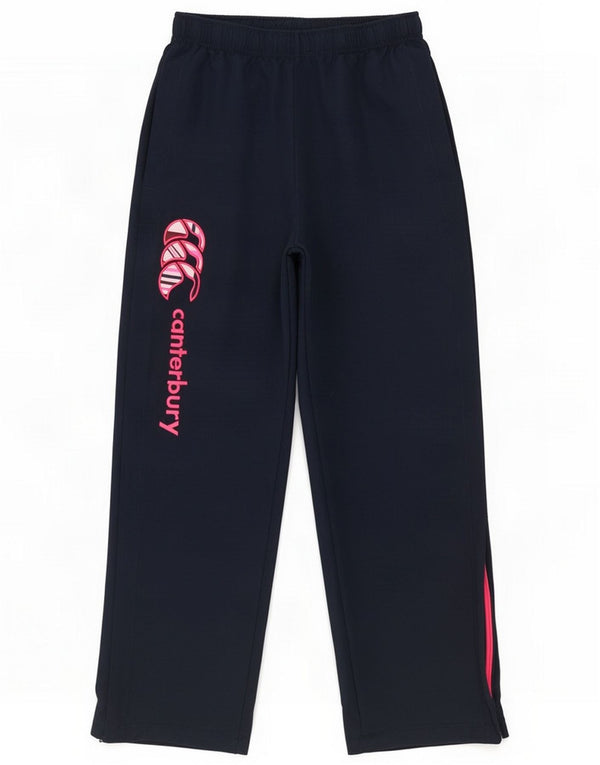 Canterbury Womens Graphic Tracksuit Trousers UK 12 Medium Navy Blue