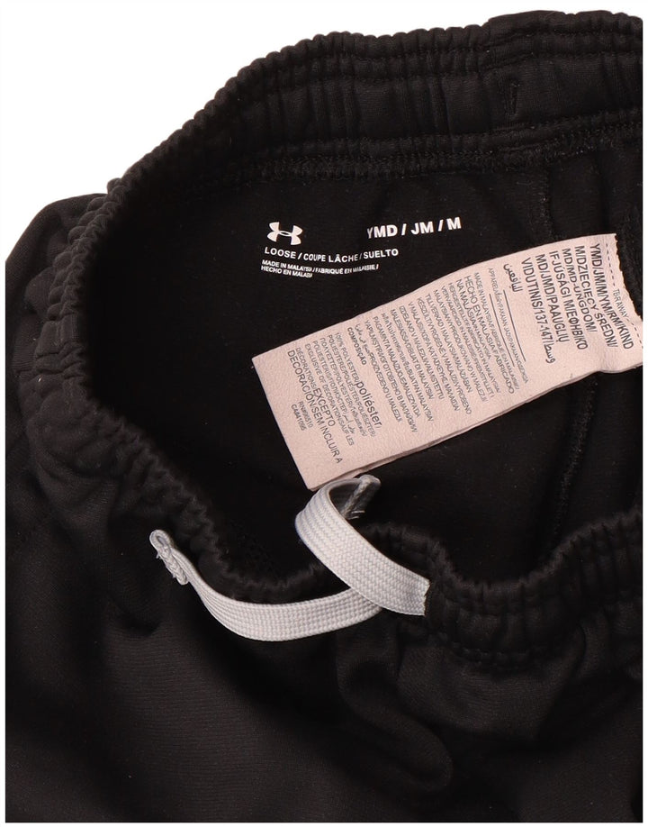 Under Armour Boys Tracksuit Trousers Joggers 9-10 Years Medium Black