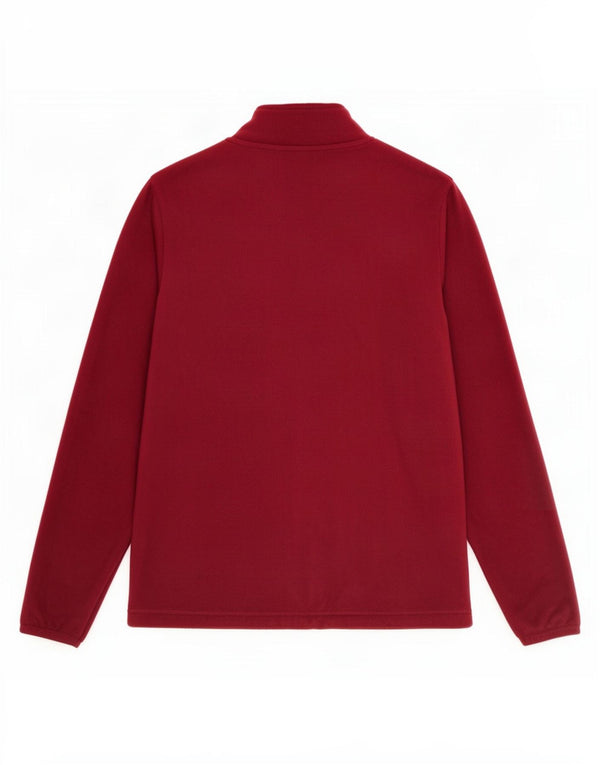 Marks & Spencer Damen Fleecejacke UK 12 Medium Burgund Polyester