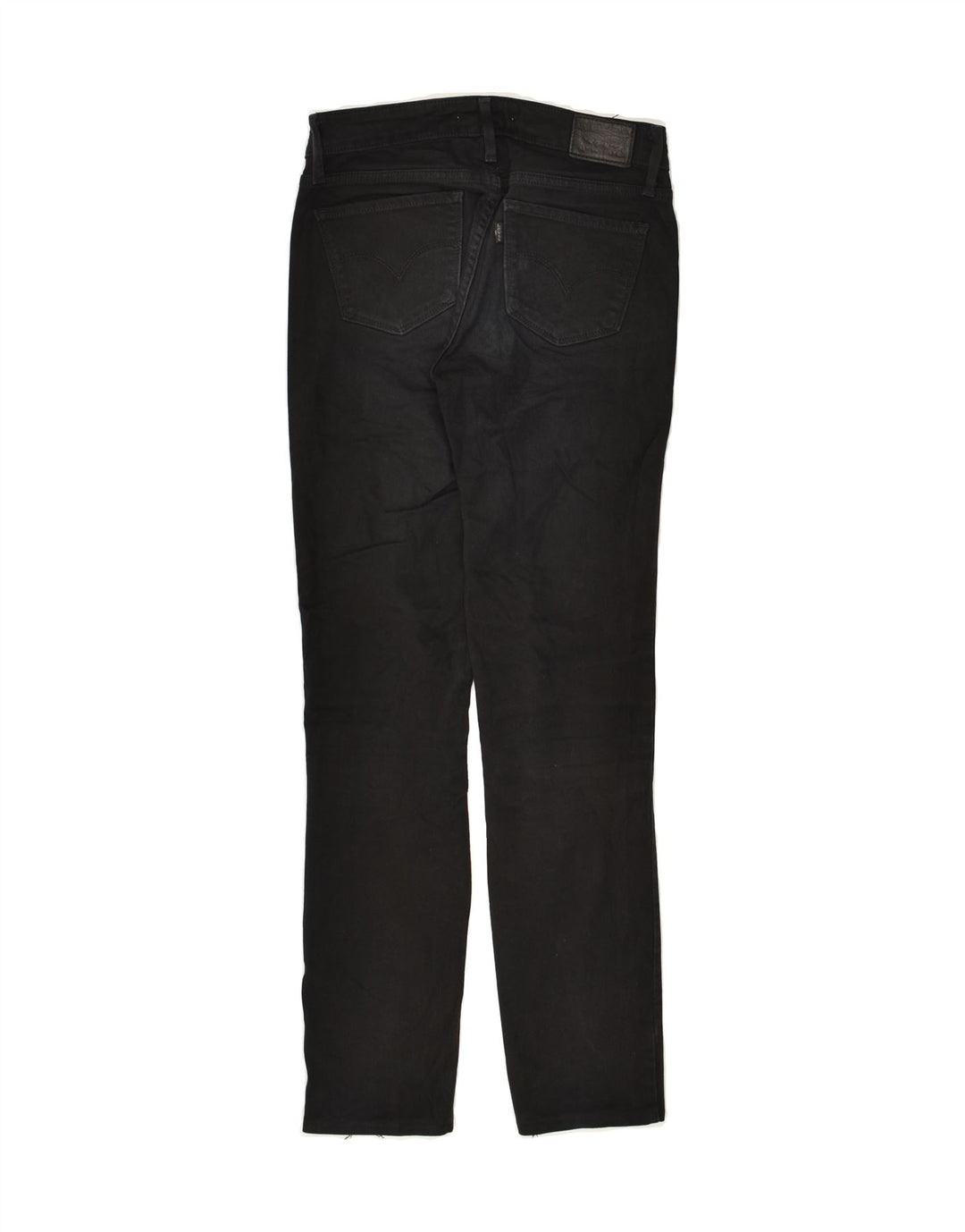 LEVI'S Womens 712 Slim Jeans W25 L30 Black Cotton | Vintage Levi's | Thrift | Second-Hand Levi's | Used Clothing | Messina Hembry 