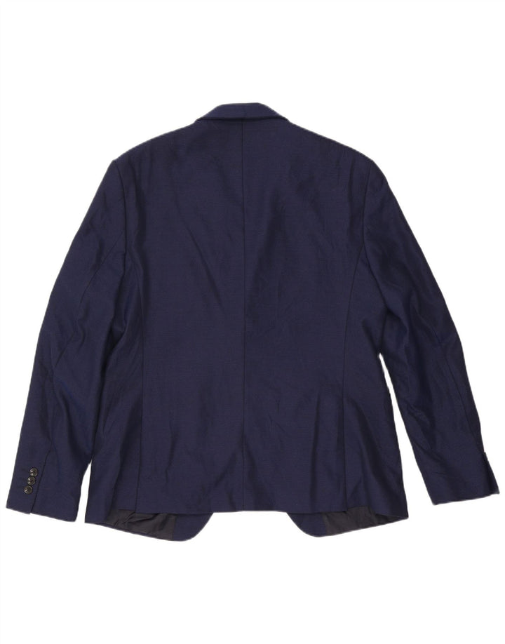 Zara muška jakna s 1 gumbom EU 54 XL tamnoplava