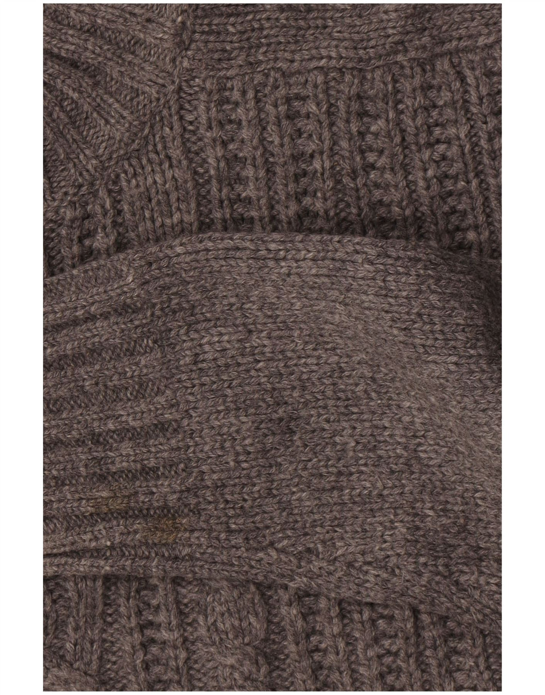 Marks & Spencer Mens Autograph Button Neck Jumper Sweater Large Grey