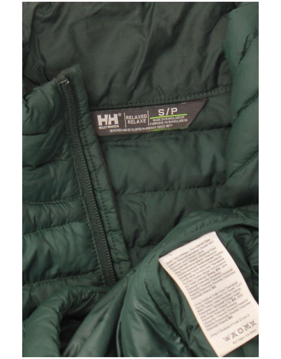 HELLY HANSEN Muška podstavljena jakna opuštenog kroja UK 36 Mala zelena poliamid