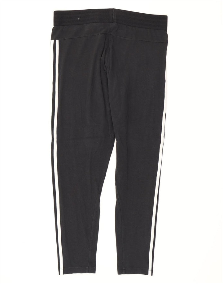 Adidas Womens Leggings UK 16/18 Large Black