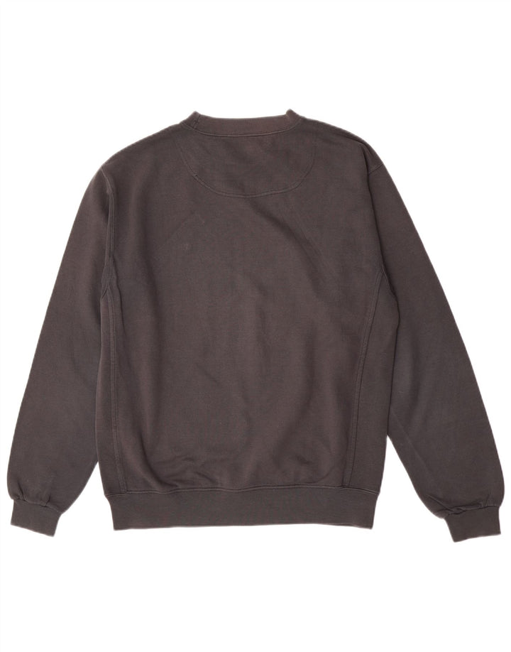 Champion Mens Sweatshirt Jumper Small Grey Cotton