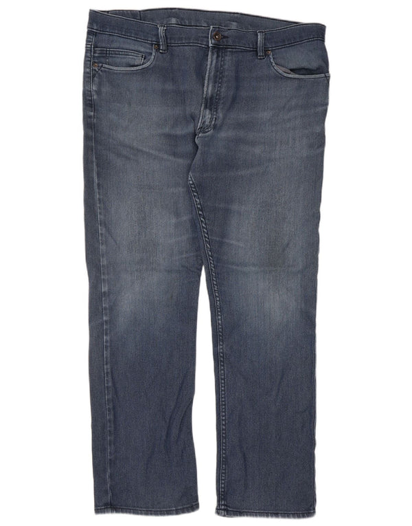 Marks & Spencer lige jeans til kvinder W38 L31 blå bomuld