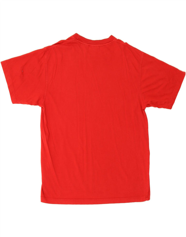FILA Mens Graphic T-Shirt Top Medium Red Cotton Vintage Fila and Second-Hand Fila from Messina Hembry 