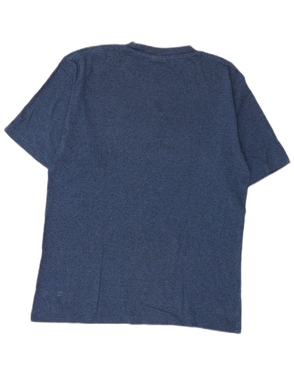 Champion Mens T-Shirt Top Medium Blue