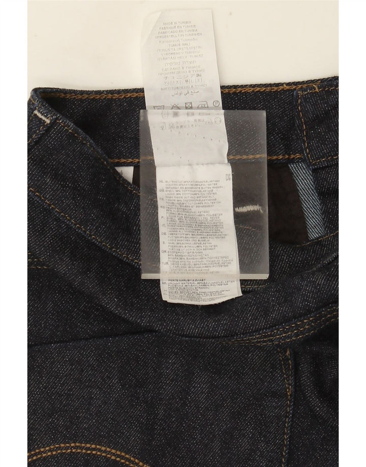Damskie spodenki jeansowe G-Star W29 Średni granatowy, bawełniany