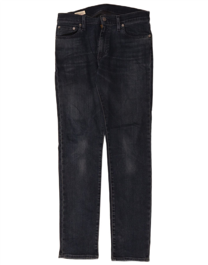 Levi's Mens 511 Slim Jeans W30 L32 Navy Blue Cotton