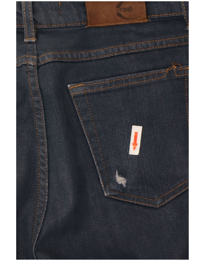 Just Cavalli Womens Bootcut Jeans W30 L31 Navy Blue