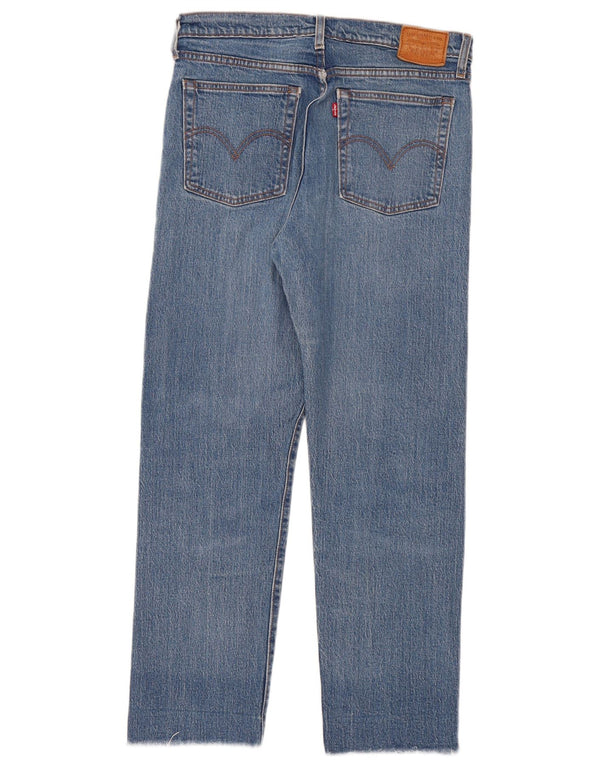 Jeans dritti Wedgie da donna Levi's W29 L28 cotone blu