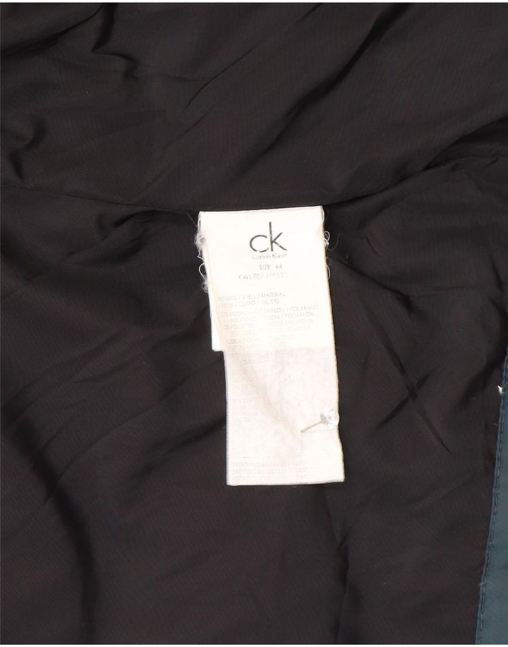 Calvin Klein Womens Padded Jacket IT 44 Medium Green Polyamide