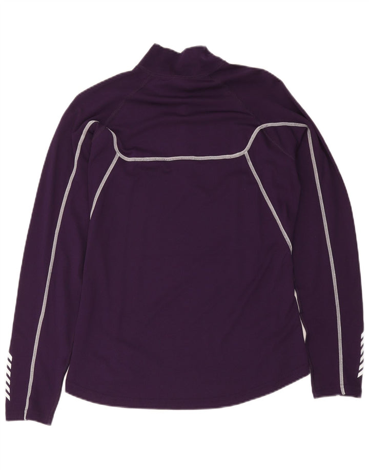 Top da tuta da donna con collo e zip Helly Hansen UK 18 XL Viola