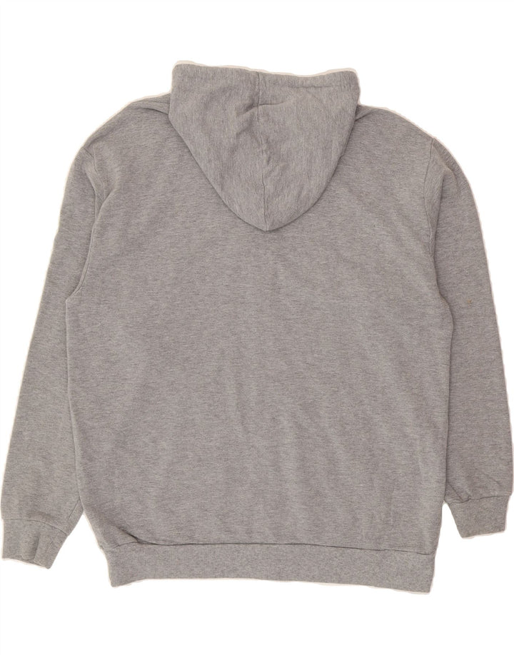 EDDIE BAUER Mens Zip Hoodie Sweater XL Grey Viscose Vintage Eddie Bauer and Second-Hand Eddie Bauer from Messina Hembry 