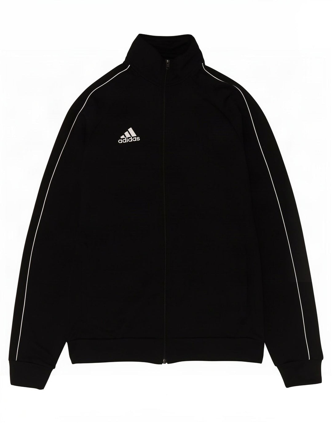 Adidas Hombre Chándal Top Chaqueta Mediano Negro Poliéster
