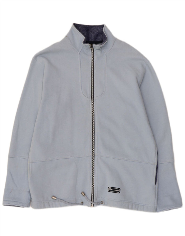 Giacca da ginnastica da uomo Champion piccola in cotone blu