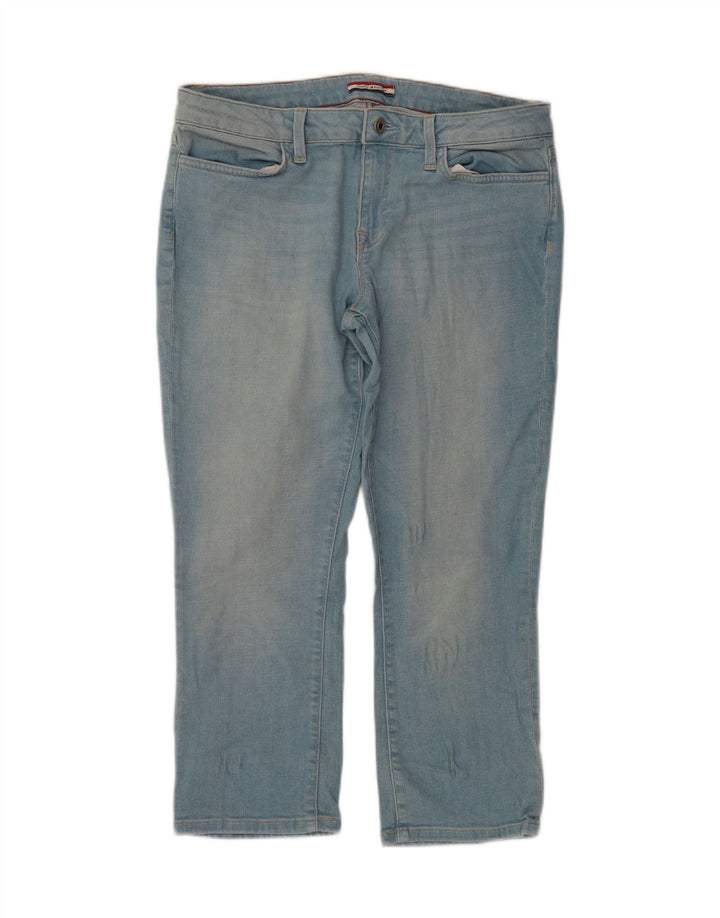 TOMMY HILFIGER Womens Capri Jeans W32 L23 Blue Vintage Tommy Hilfiger and Second-Hand Tommy Hilfiger from Messina Hembry 
