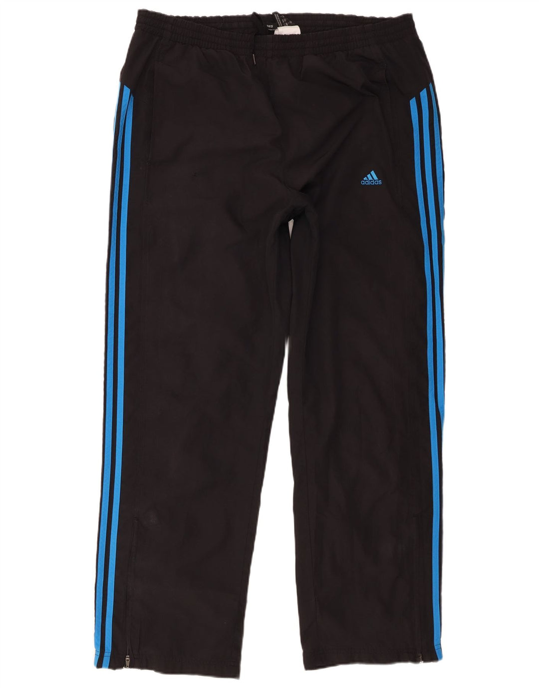 Adidas Mens Tracksuit Trousers Large Black Polyester