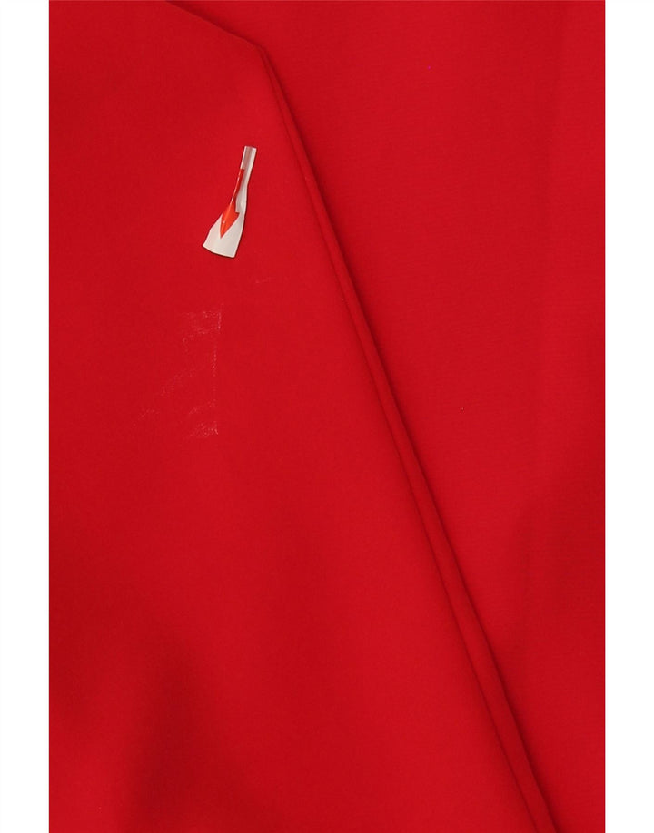 Yves St. Clair Petites Womens Shirt Blouse US 8 Medium Red Polyester
