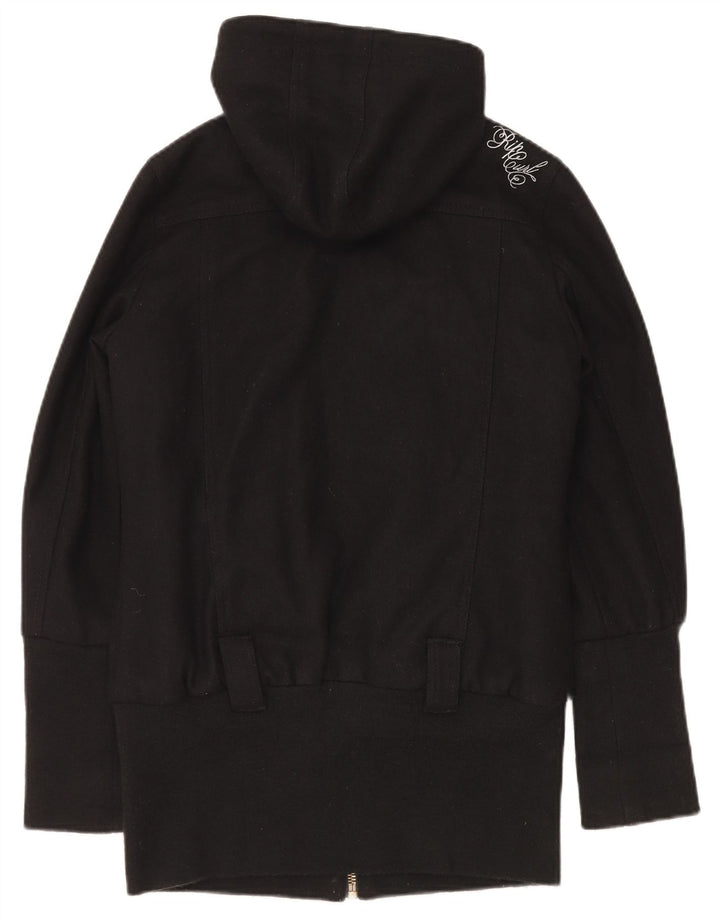 Giacca a vento con cappuccio da donna RIP CURL UK 10 piccola in lana nera