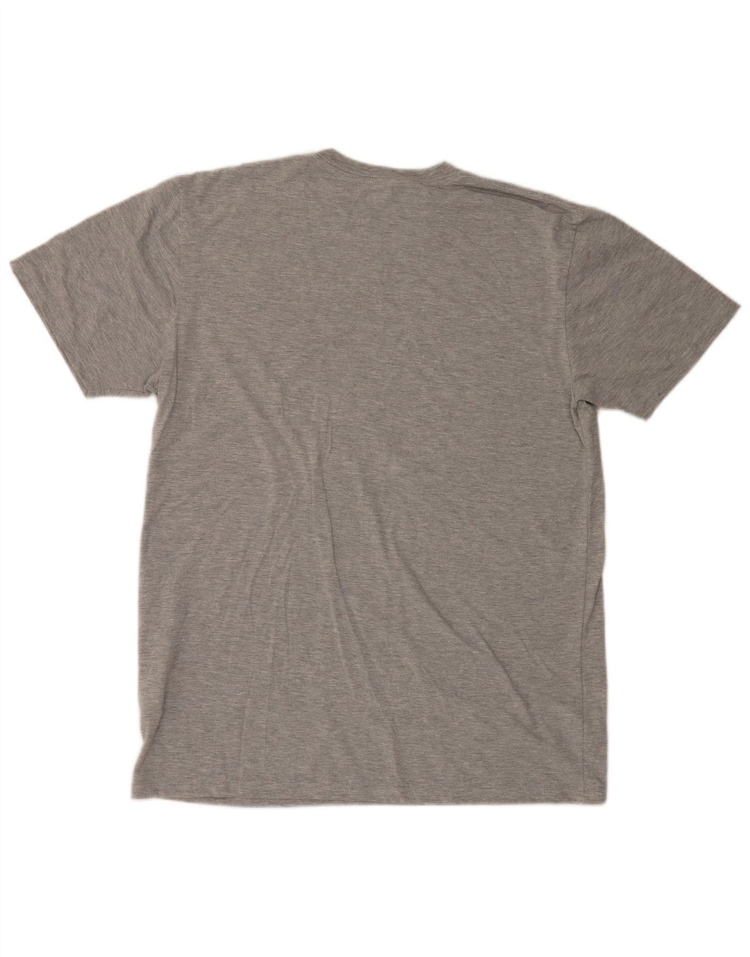Adidas Mens T-Shirt Top XL Grey Polyester