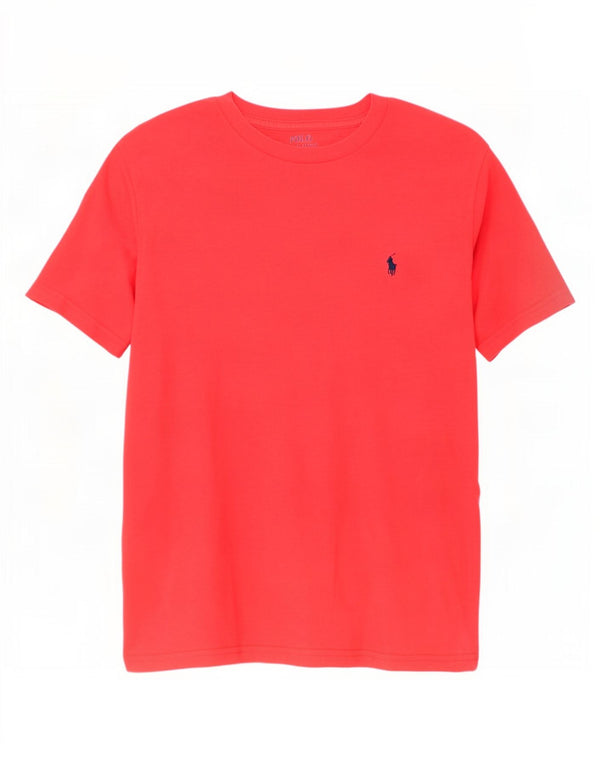 Polo Ralph Lauren Drenge T-Shirt Top 10-11 år Medium Rød