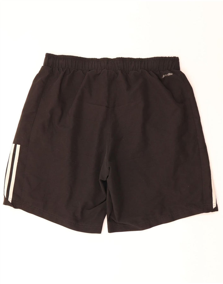 Adidas Mens Climalite Sport Shorts Large Black Polyester