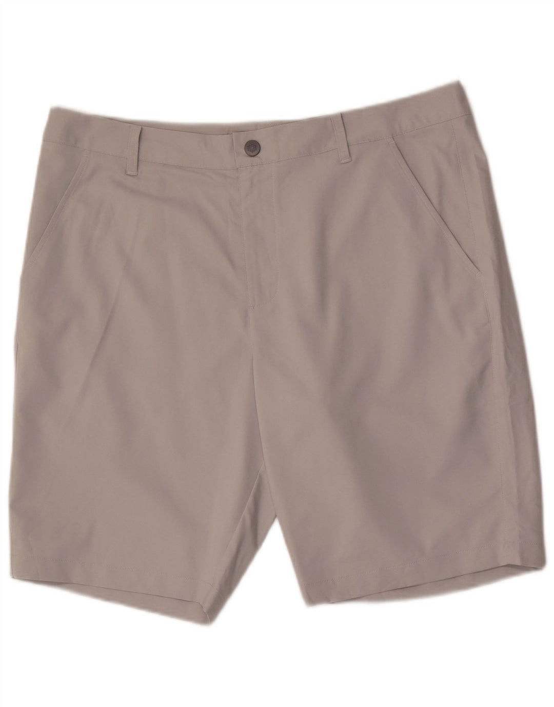 Pantaloncini chino da uomo PUMA W36 Large in poliestere grigio